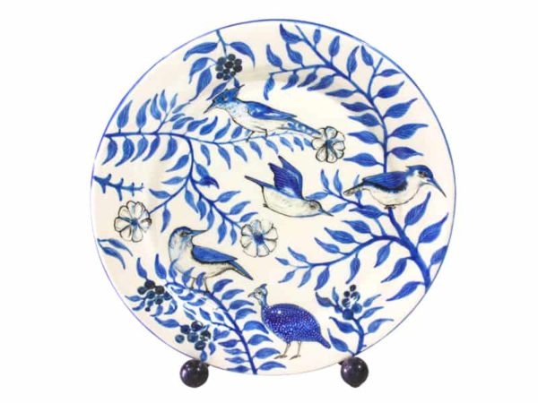 Presentation Plate (Birds Blue)