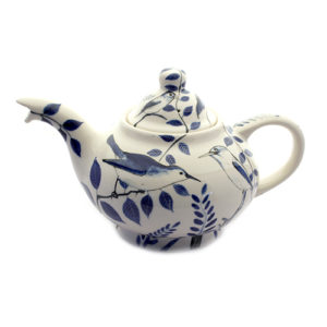 Alternative view of Tea for Two Pot (Birds Blue)