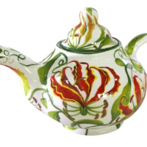 Tea for Two Pot (Flame Lily)