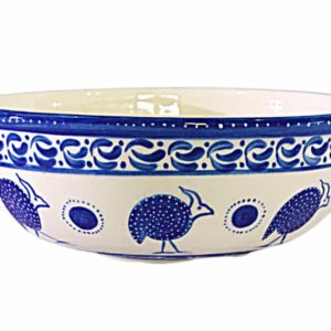 Salad Bowl Large (Guinea Fowl)