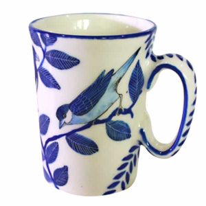 Alternative view of Coffee Mug Classic (Birds Blue)