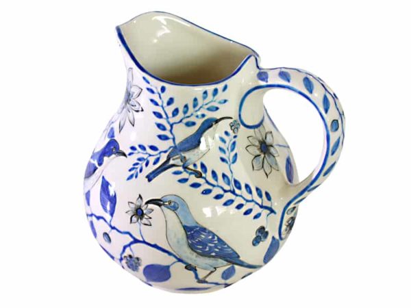 Pitcher (Birds Blue) - Image 2