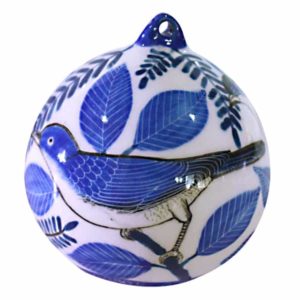 Alternative view of Christmas Ball Small (Birds Blue)