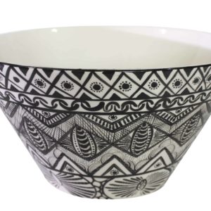 Flared Salad Bowl Medium (TF Black)