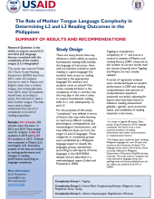 The Role of Mother Tongue Language Complexity in Determining L2 and L3 Reading Outcomes in the Philippines.png