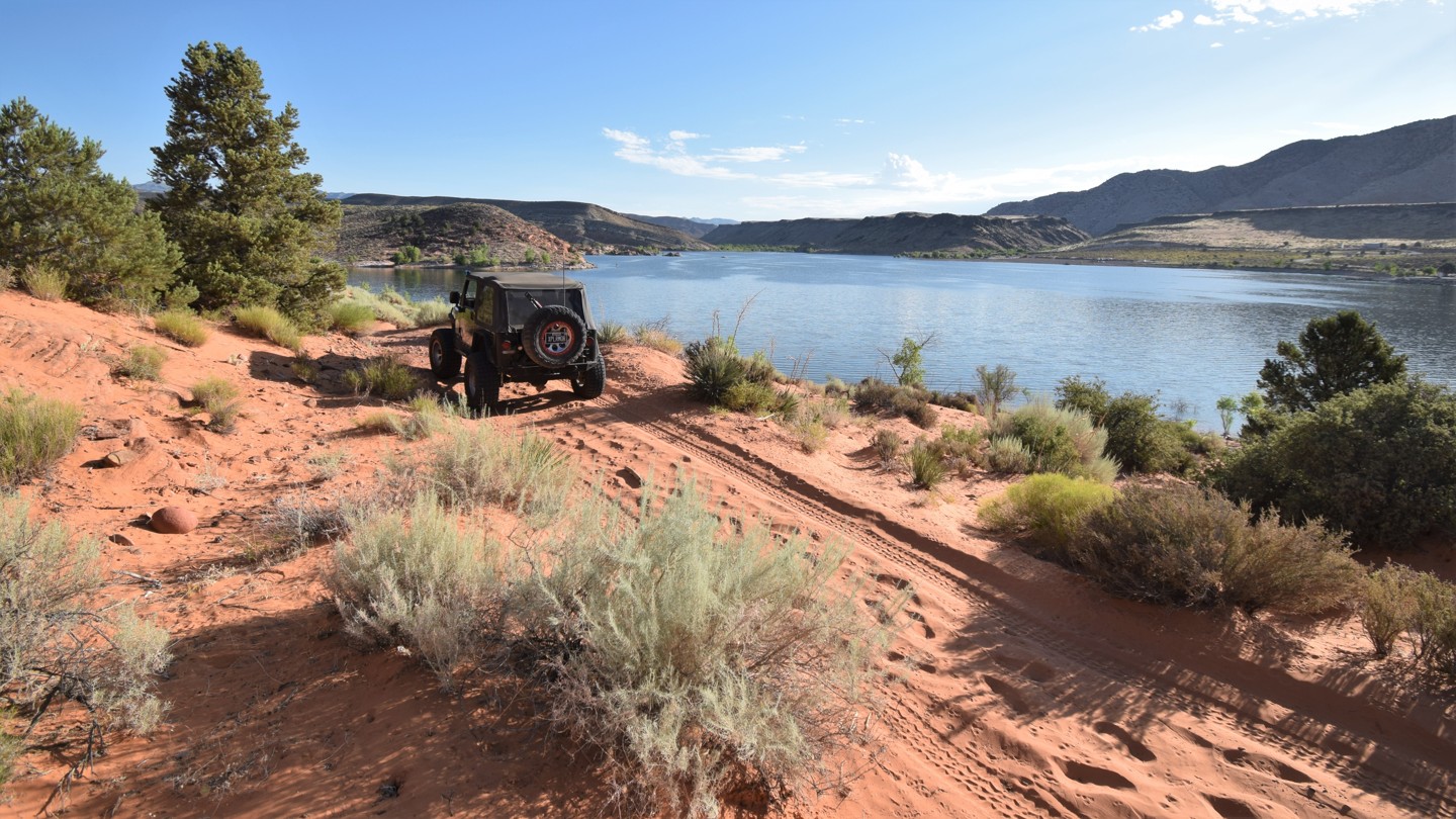 Gunlock Reservoir Utah Offroad Trail
