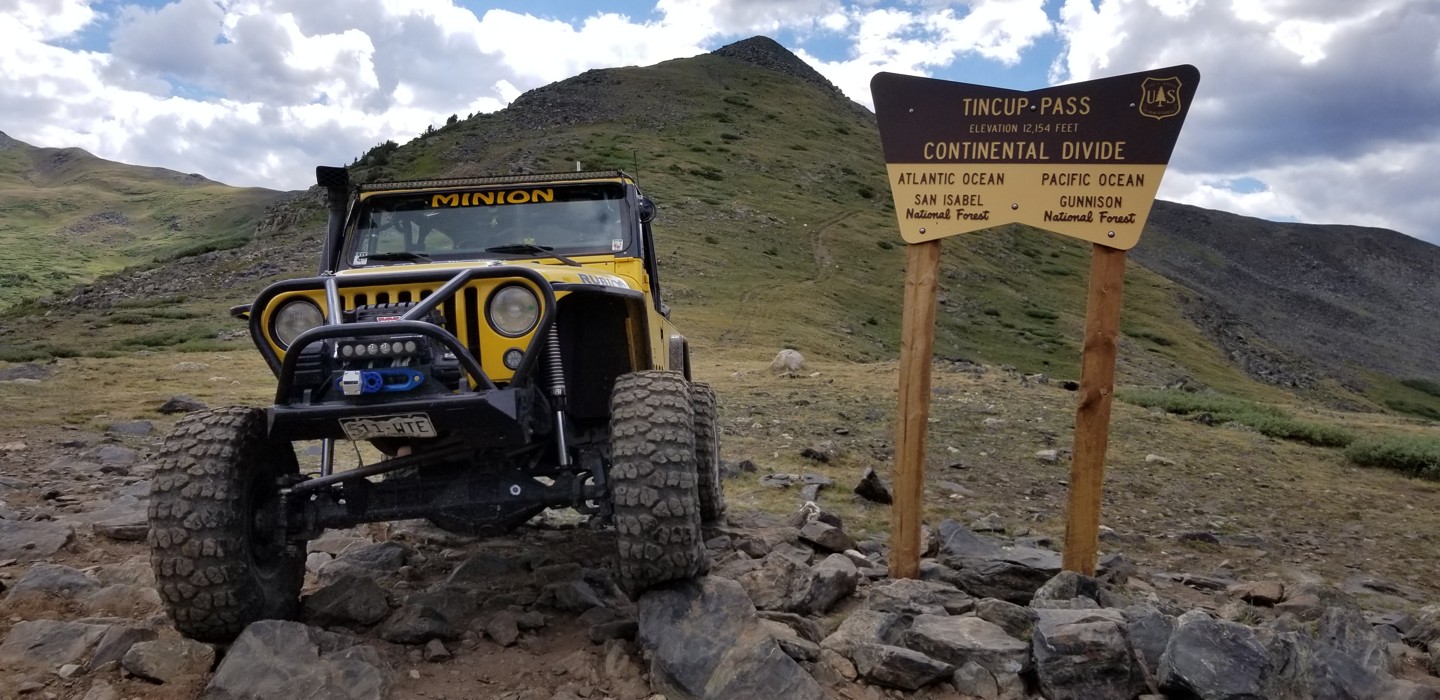 Tincup Pass Colorado Offroad Trail
