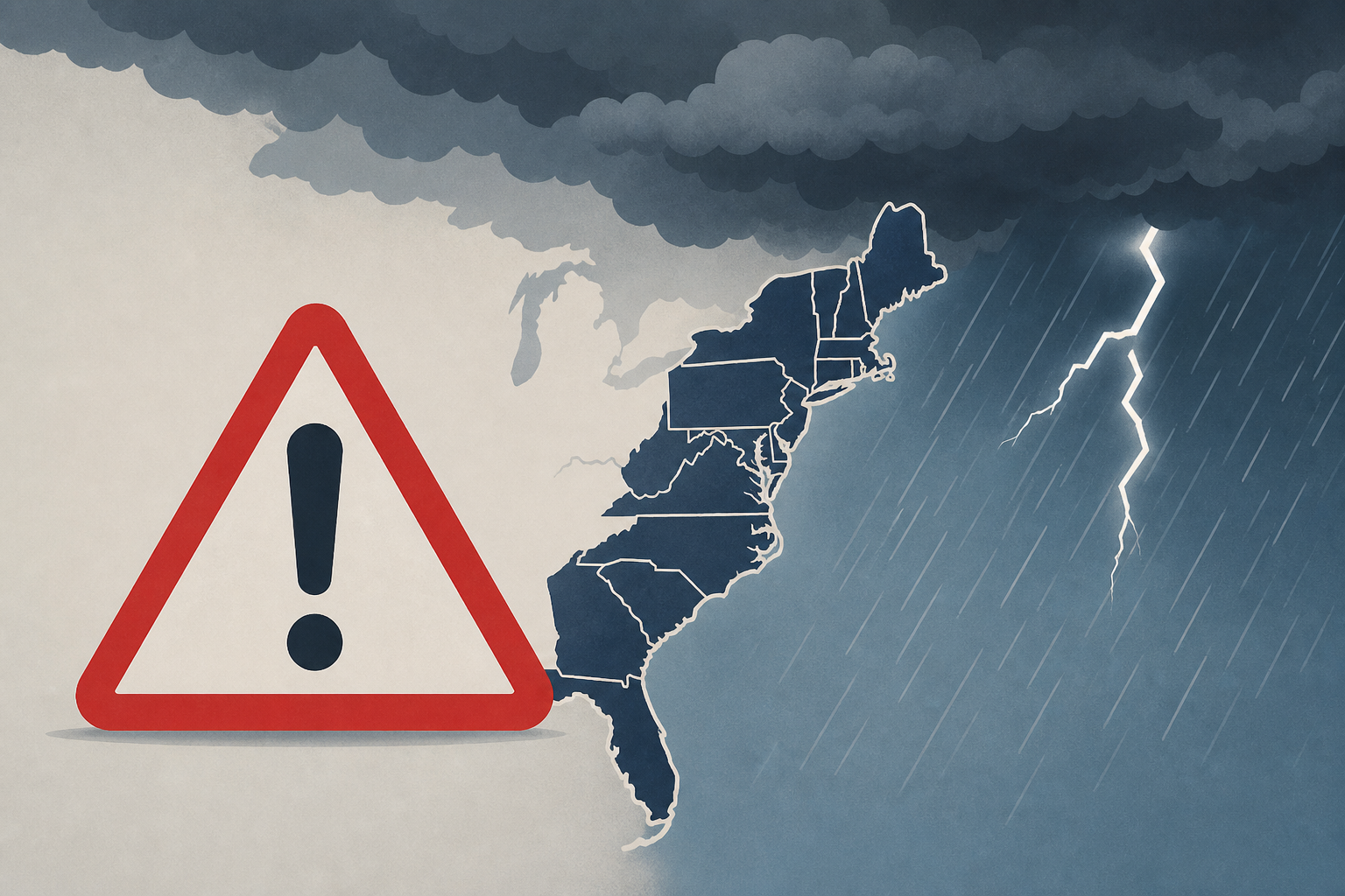 Nearly 80 million people on alert as severe storms expected to hit the ...