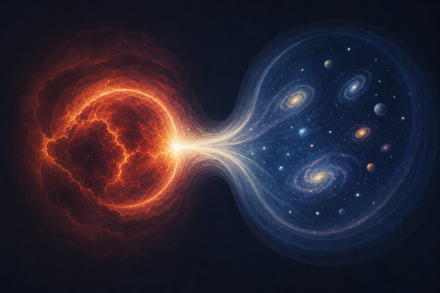 A dying star could create a new universe instead of a black hole