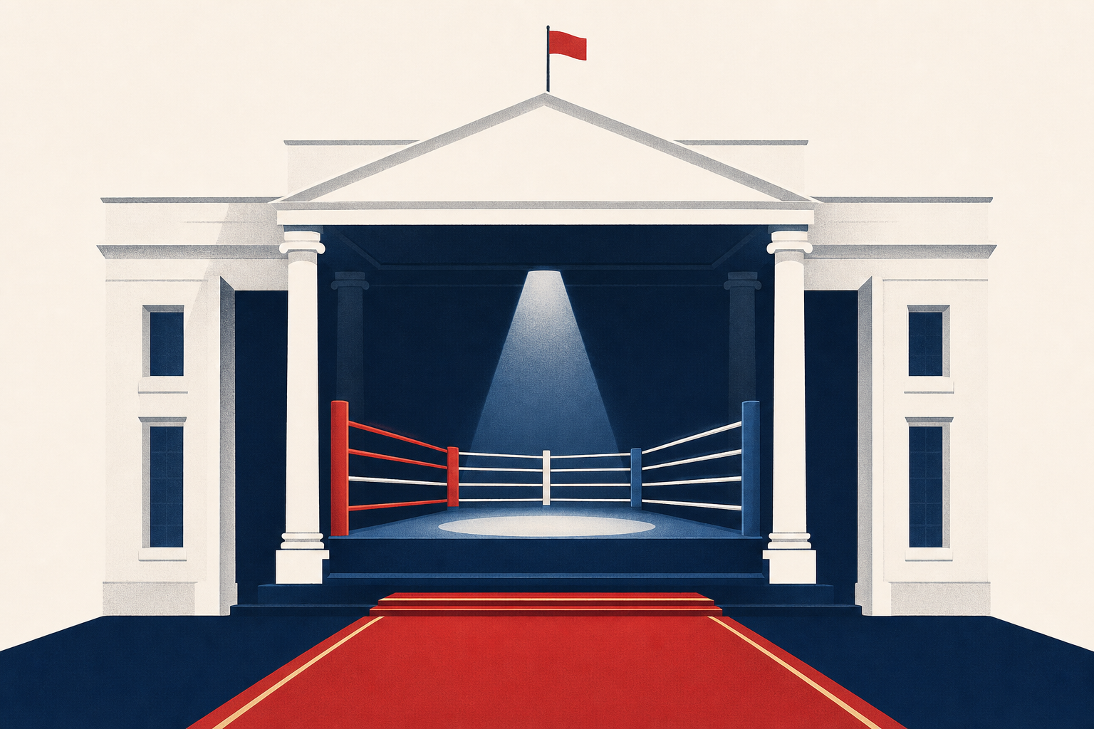 Here's What Trump's Strange Fight Night At The White House Looked Like From The Inside