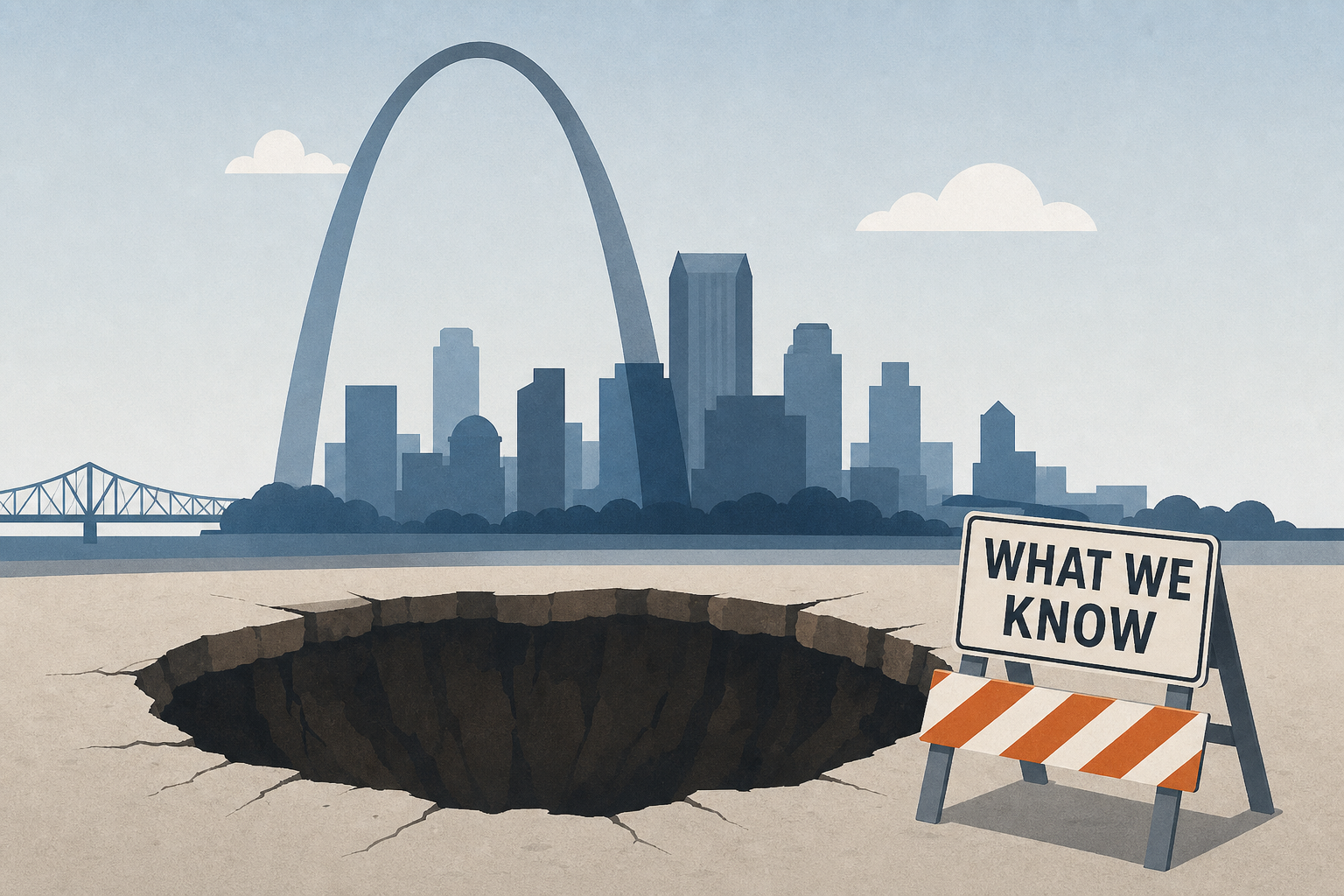 Here’s what we know about the huge hole in downtown St. Louis