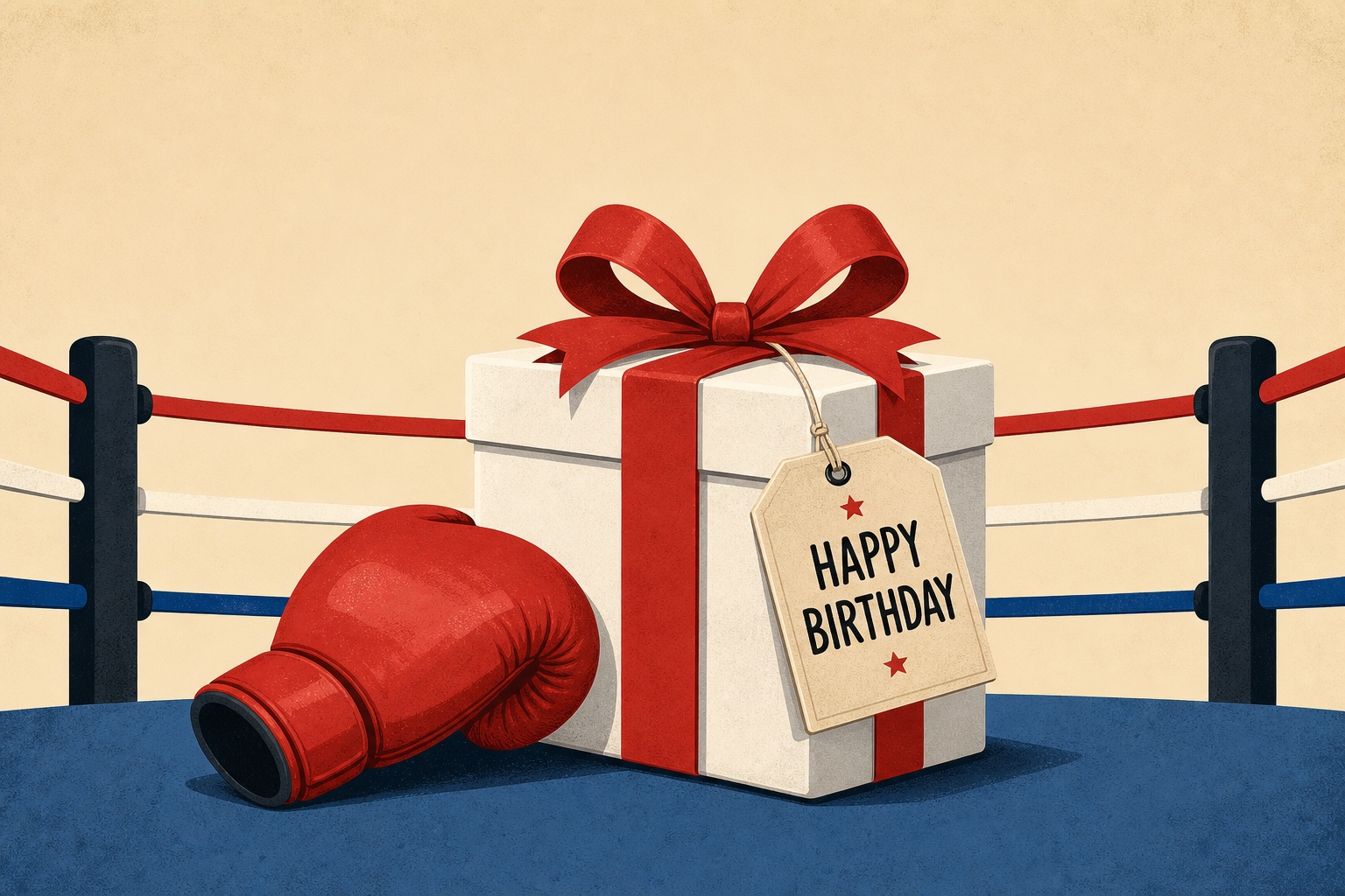 The Fight of the Century: Perfect Birthday Present for Trump - The Week in Editorial Cartoons (Update #18)