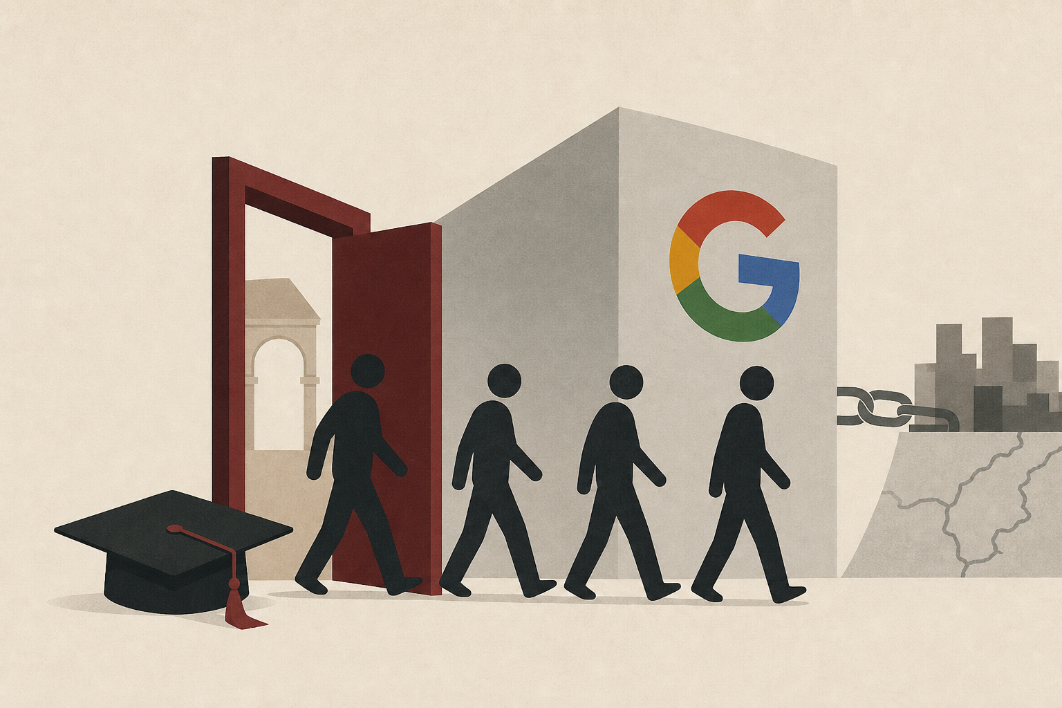 Stanford graduates walk out on Google CEO over company’s ties to Israel