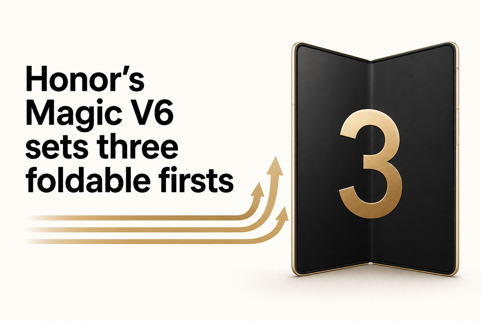 Honor’s Magic V6 sets three foldable firsts