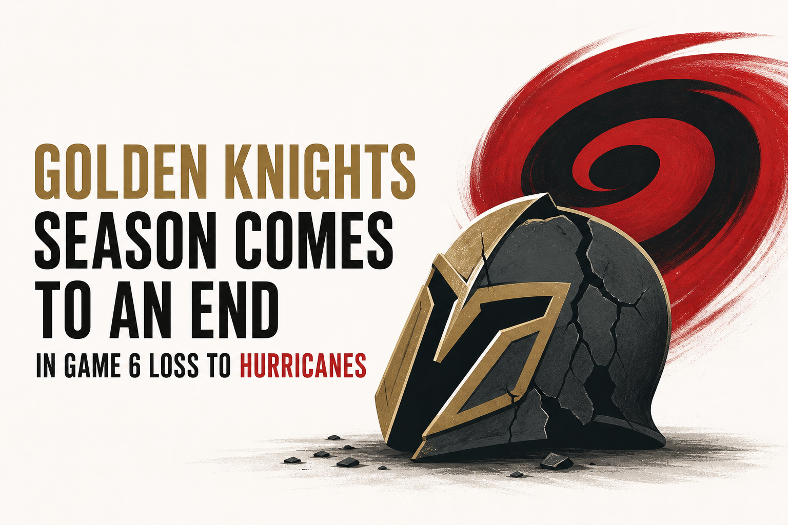 Golden Knights Season Comes To An End in Game 6 Loss to Hurricanes