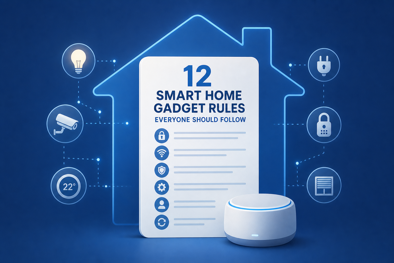 12 Smart Home Gadget Rules Everyone Should Follow