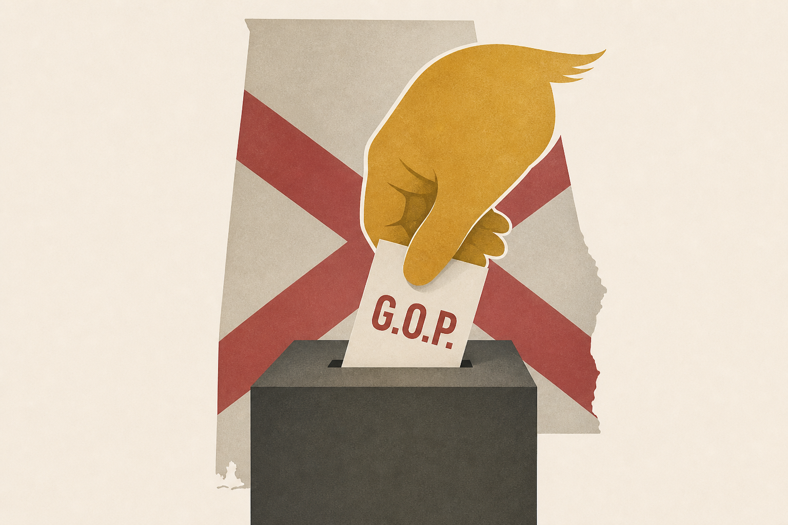 Alabama’s Senate Primary Runoff Again Tests Trump’s Hold on G.O.P.