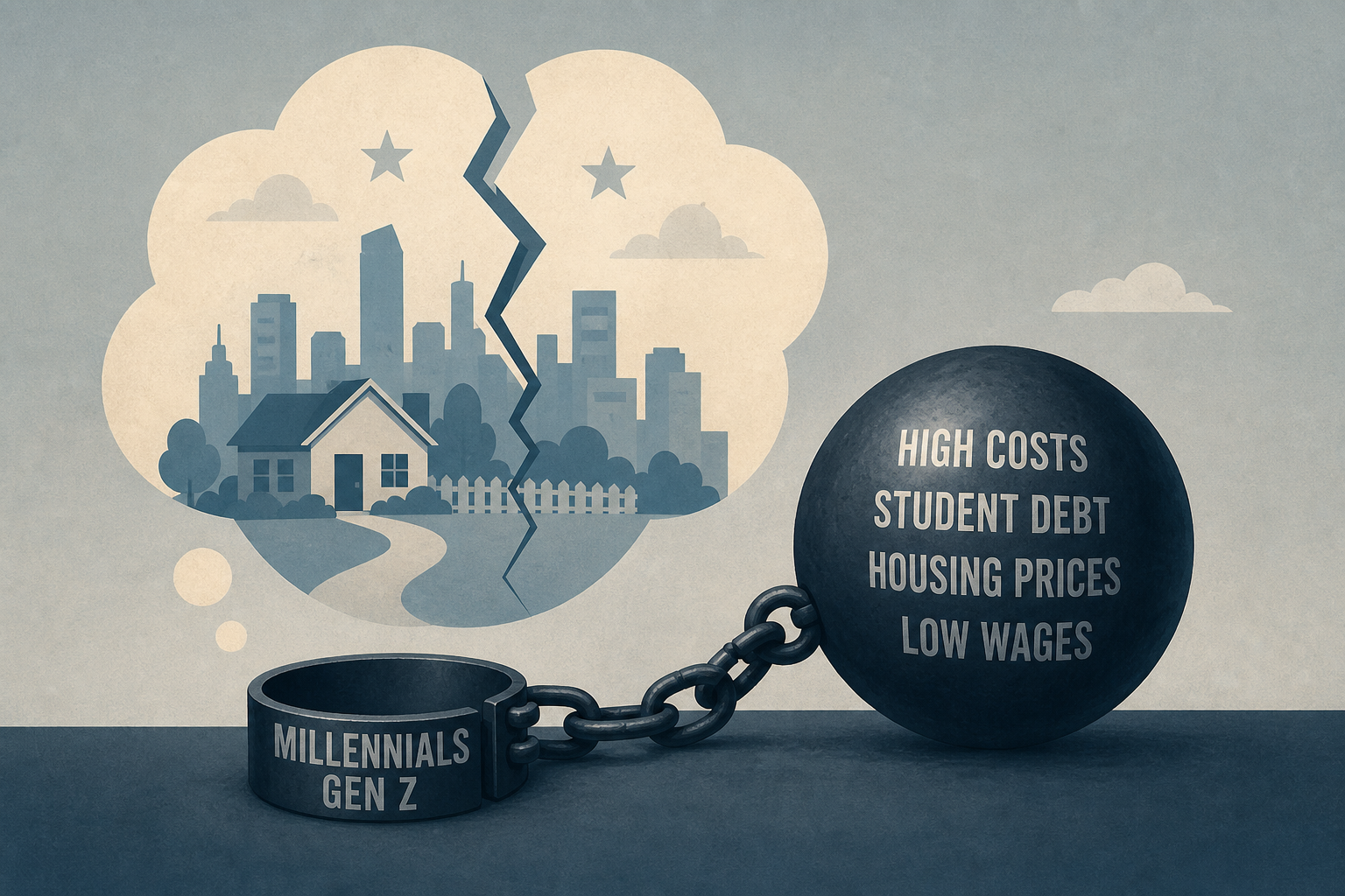 Mrs. Dow Jones Says American Dream Is 'Dead' for Millennials, Gen Z