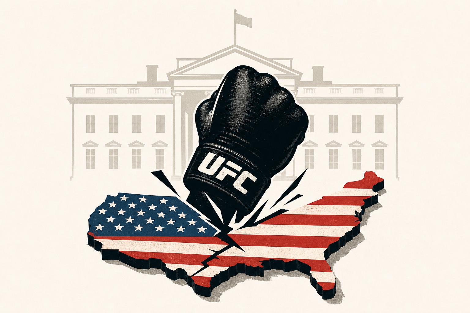 UFC Freedom 250 results: Justin Gaethje shocks Ilia Topuria, pulls off ultimate U.S. upset on White House lawn