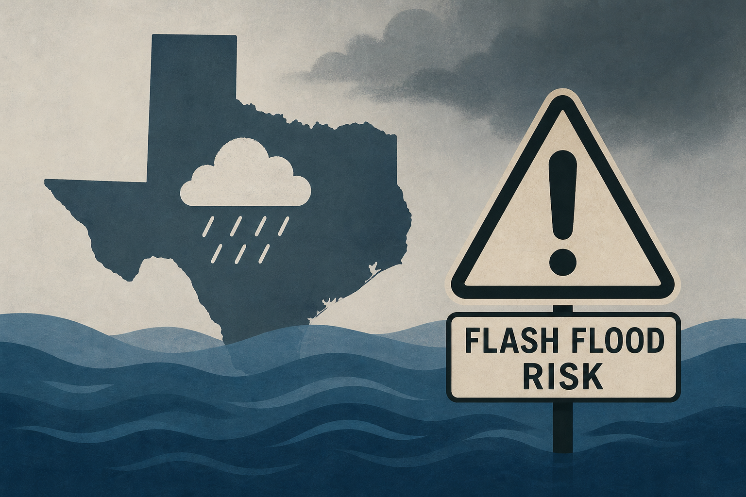 Dangerous flooding ongoing in Texas, with flash flood risks across the region