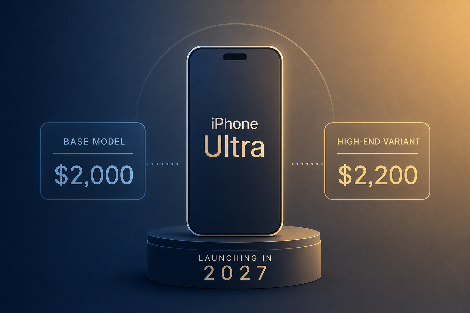 Apple's iPhone Ultra Now Tipped To Launch In 2027 With A Base Price Of $2,000, While The High-End Variant To Cost $2,200
