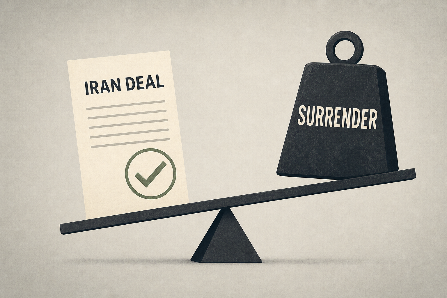 Why the Iran Deal Is Criticized and Called 'Surrender'