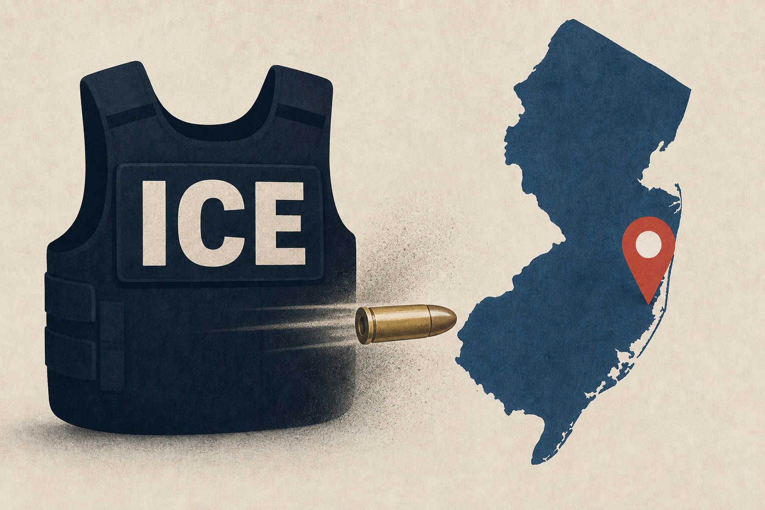 ICE agent reportedly fires shot during incident in Ocean County, New Jersey