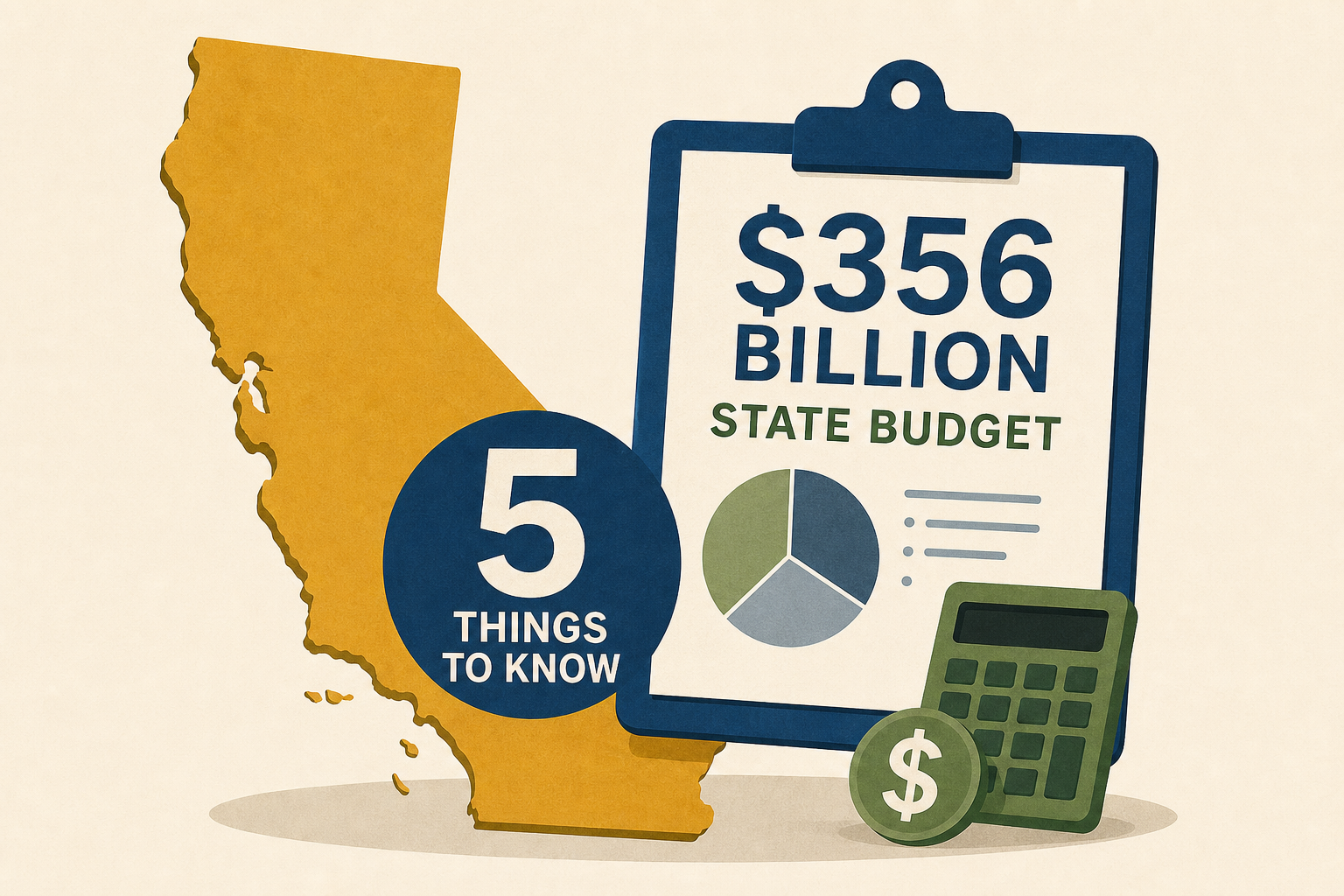 5 things to know about CA Democrats' $356 billion state budge