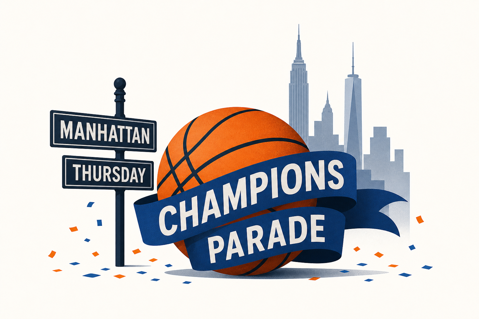Knicks NBA championship parade will be held in Manhattan on Thursday, New York mayor Zohran Mamdani announces