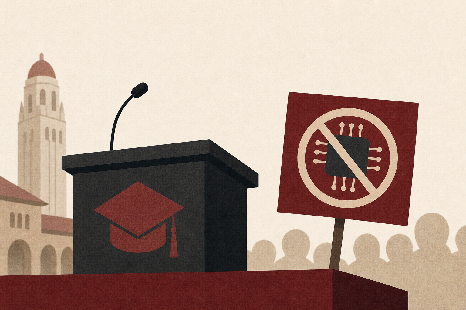 Google CEO Sundar Pichai Faced Protests During His Stanford Commencement Speech. It Wasn't Because of AI