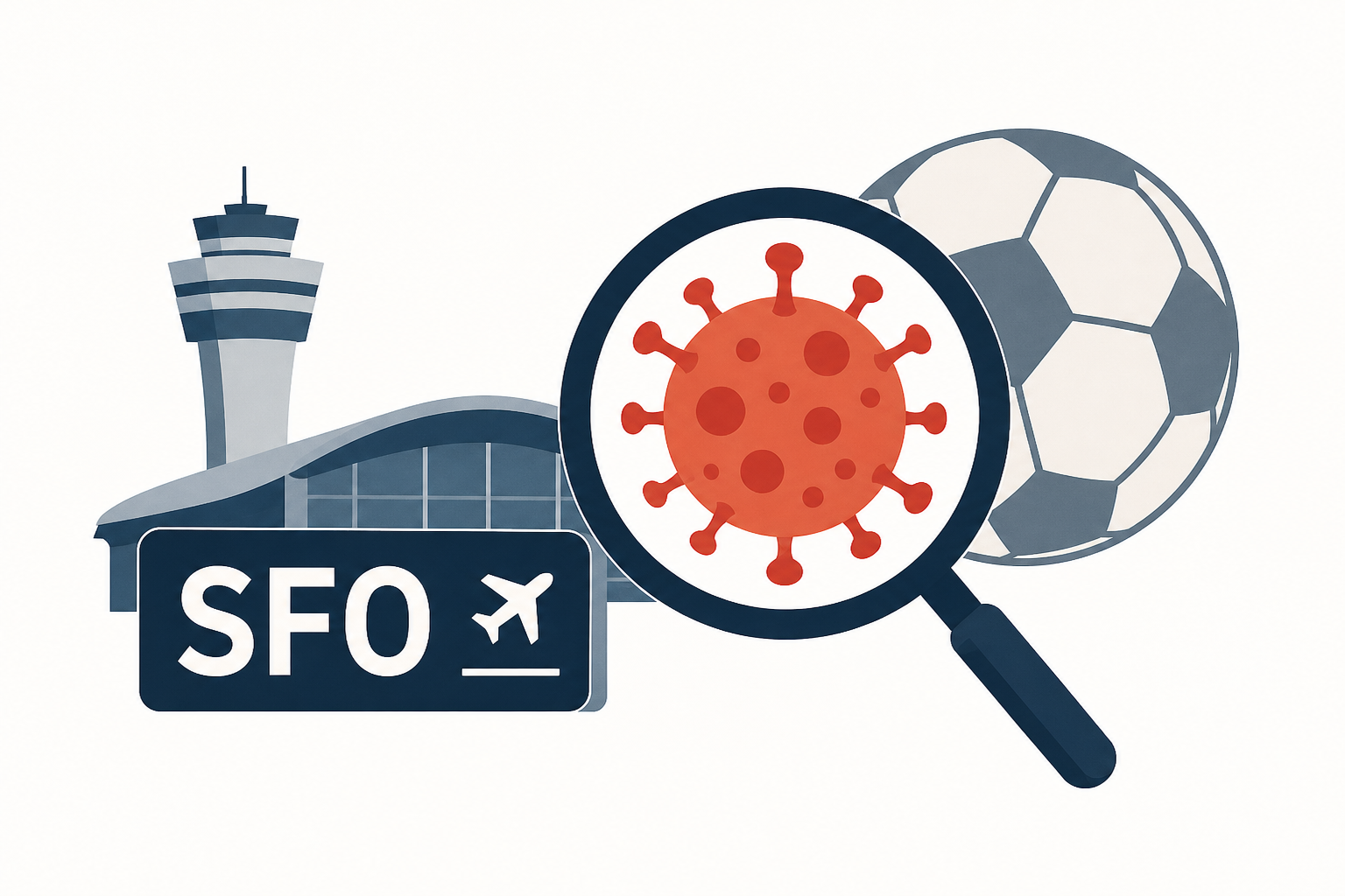Measles case detected at SFO days before World Cup start