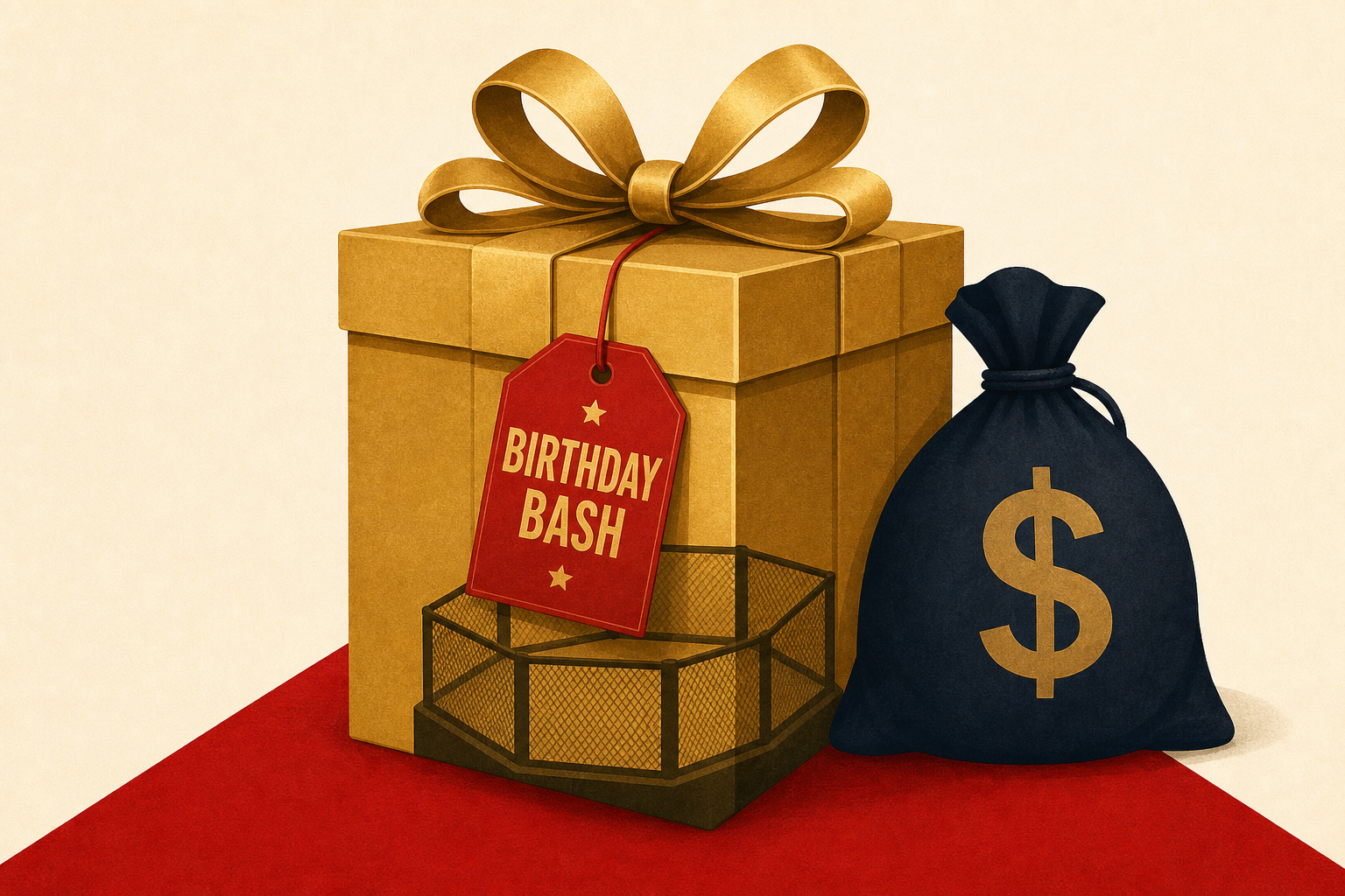 Trump's UFC birthday bash is a gift to his billionaire friends