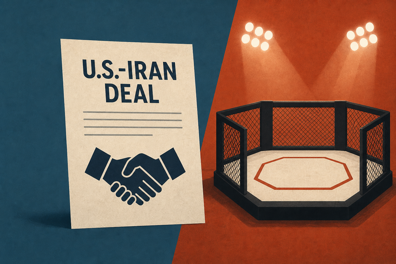 Inside the U.S.-Iran Deal, and Trump Hosts U.F.C. Fights