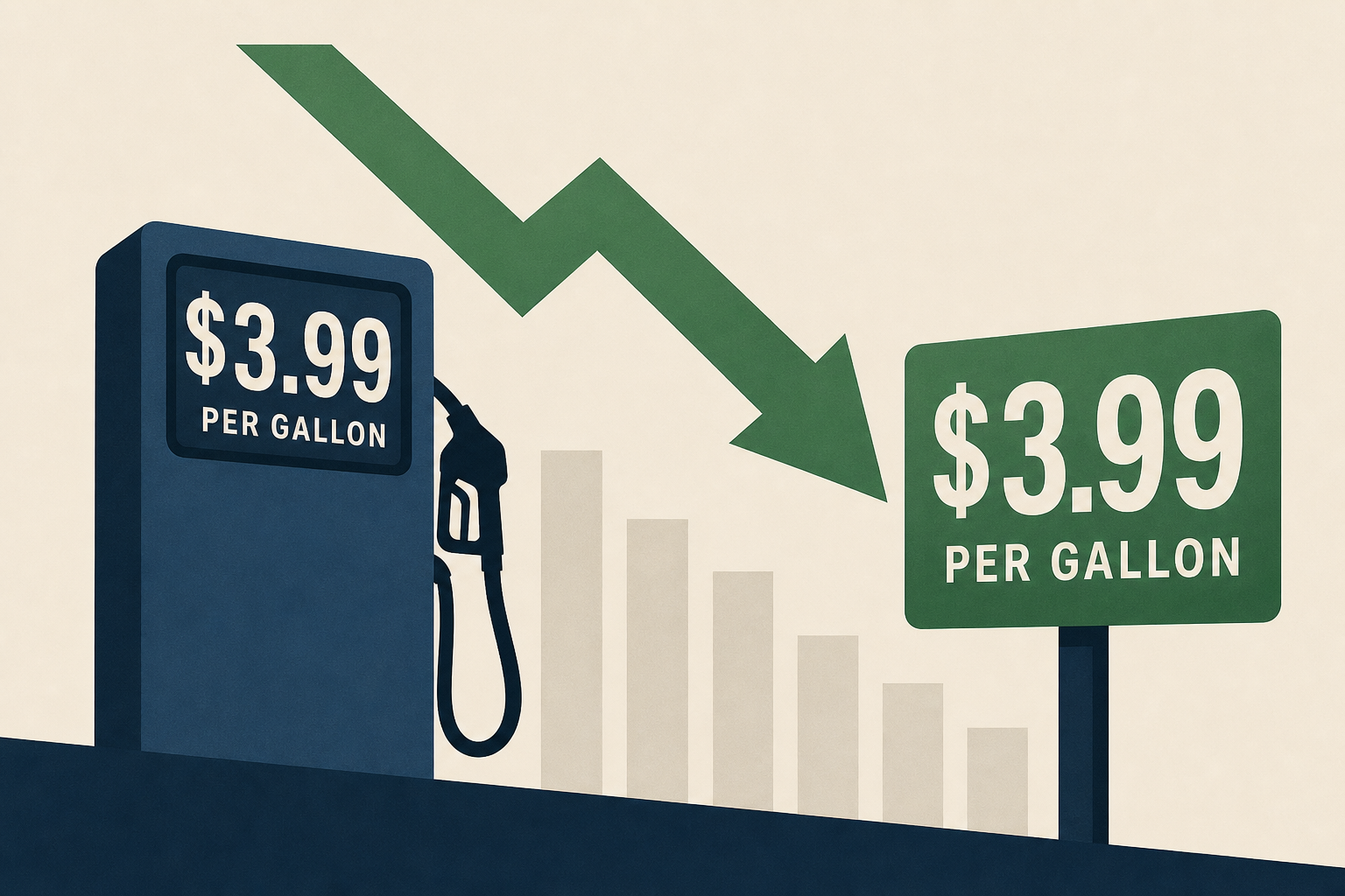 U.S. Average Gasoline Prices Slide Below $4 Per Gallon