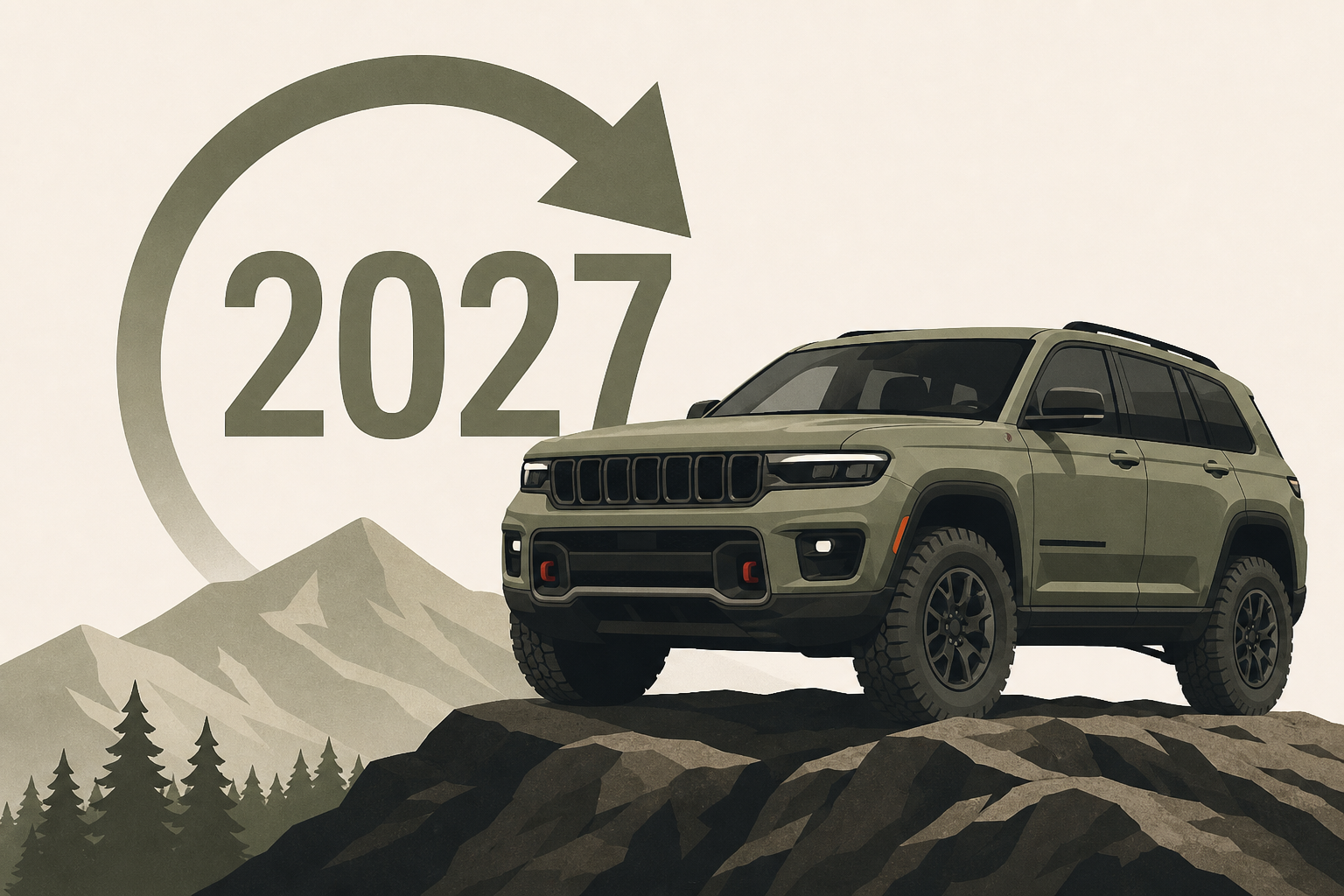 Jeep Grand Cherokee Trailhawk, Overland 4x4 Models Are Back for 2027