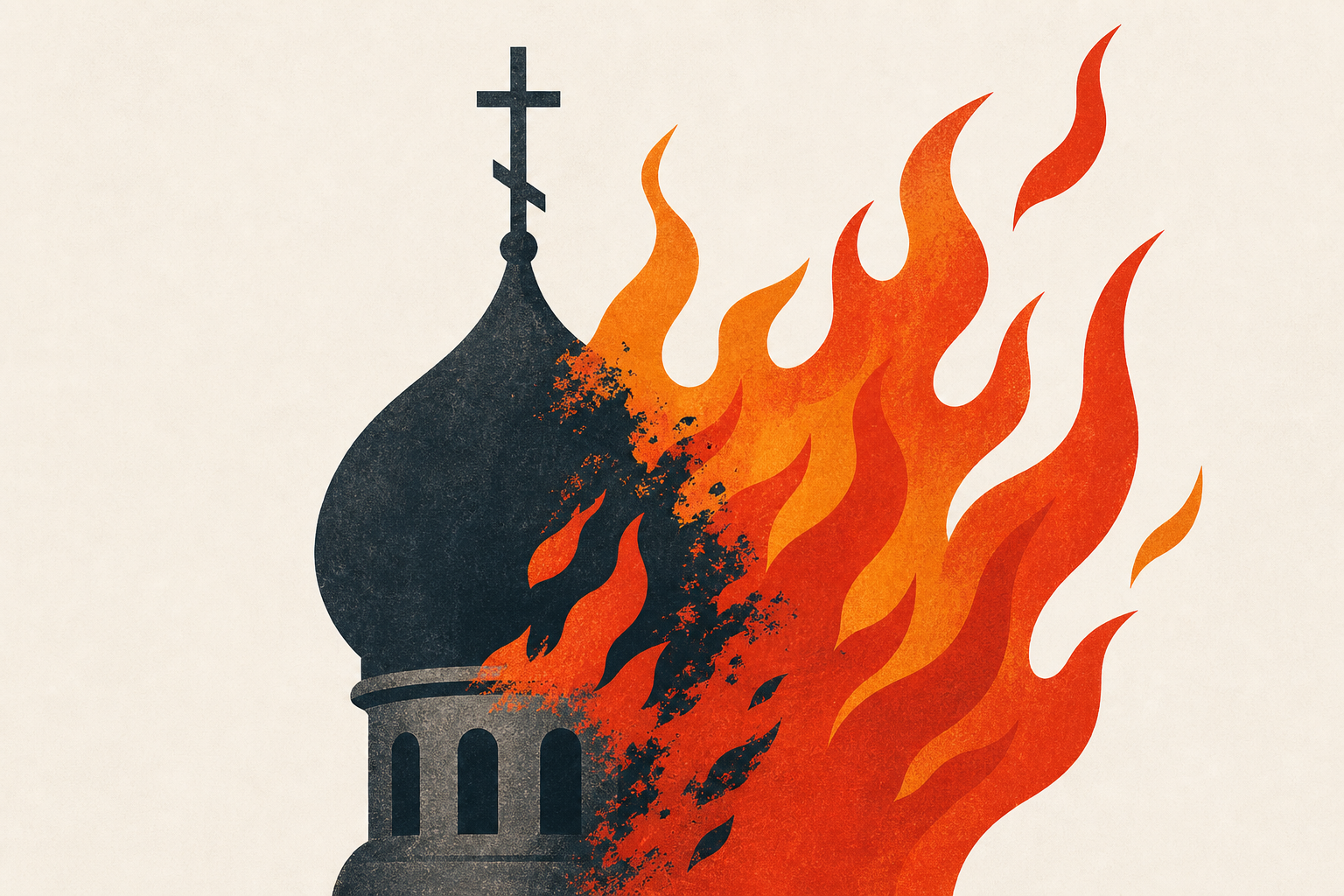 As Russia Strikes Ukraine, a Cultural Symbol Catches Fire