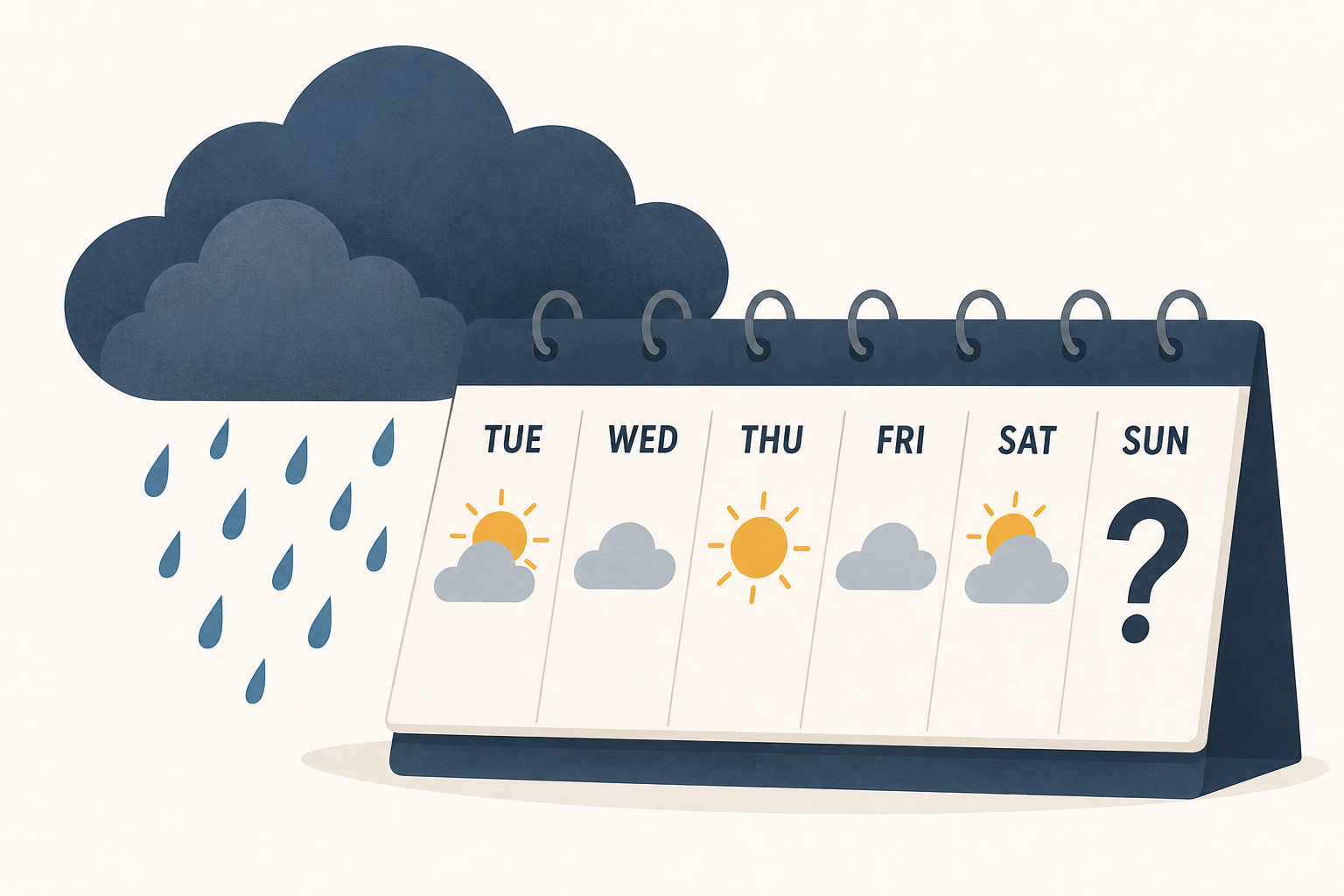 Monday’s rains met expectations. What about the rest of the week?