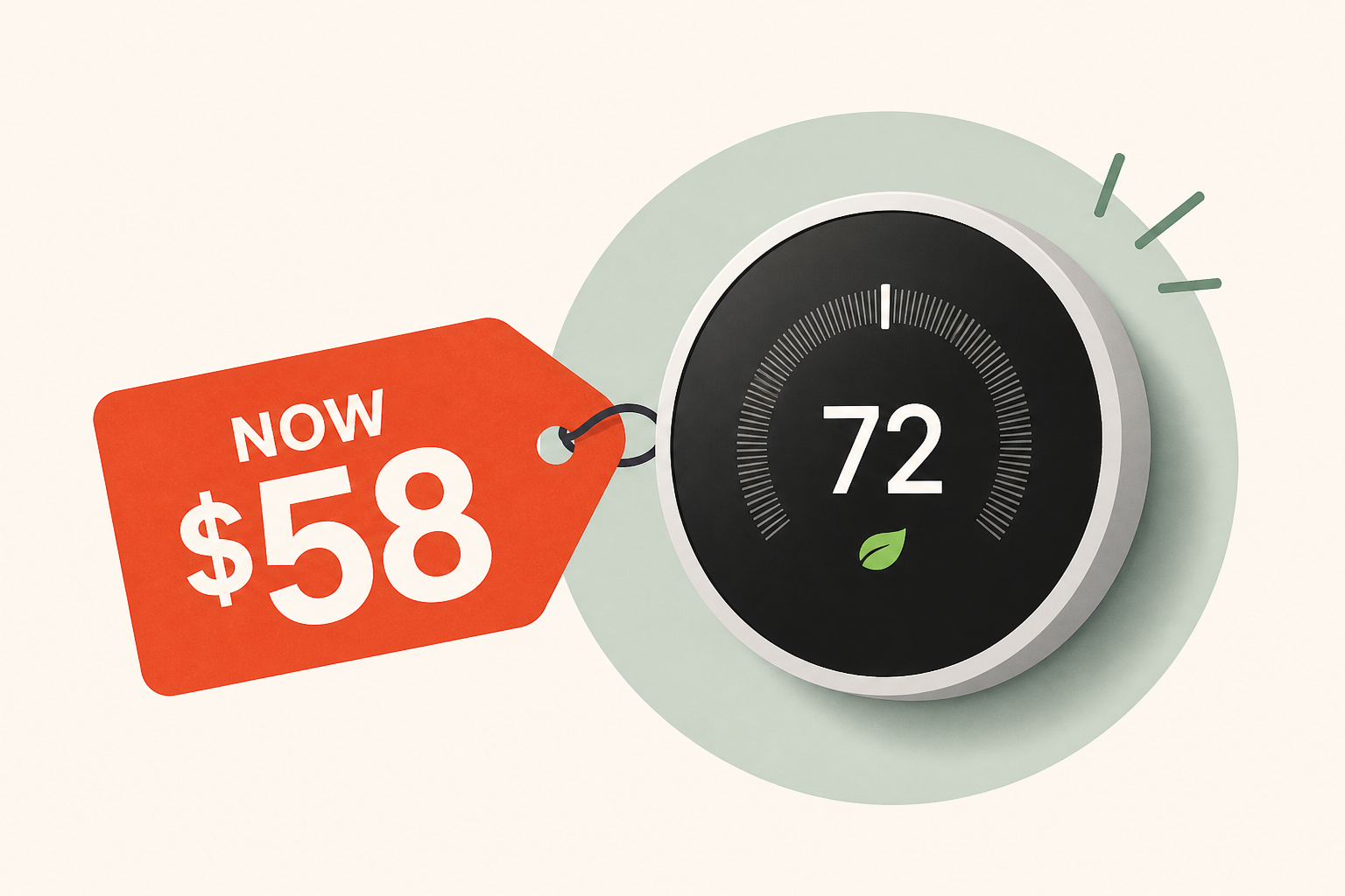 Amazon’s Smart Thermostat is on sale for just $58