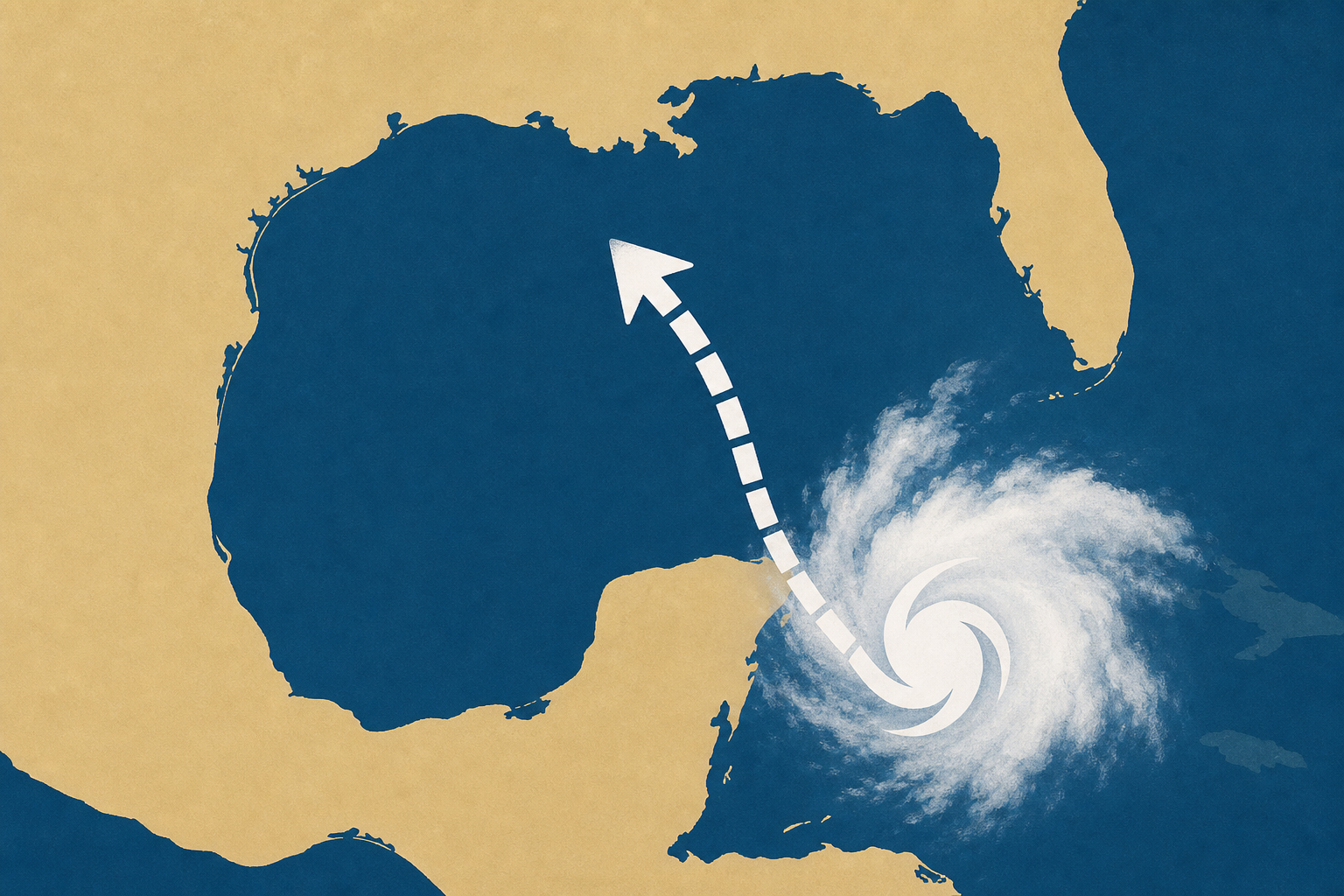 Odds of tropical development increase as disturbance edges toward Gulf