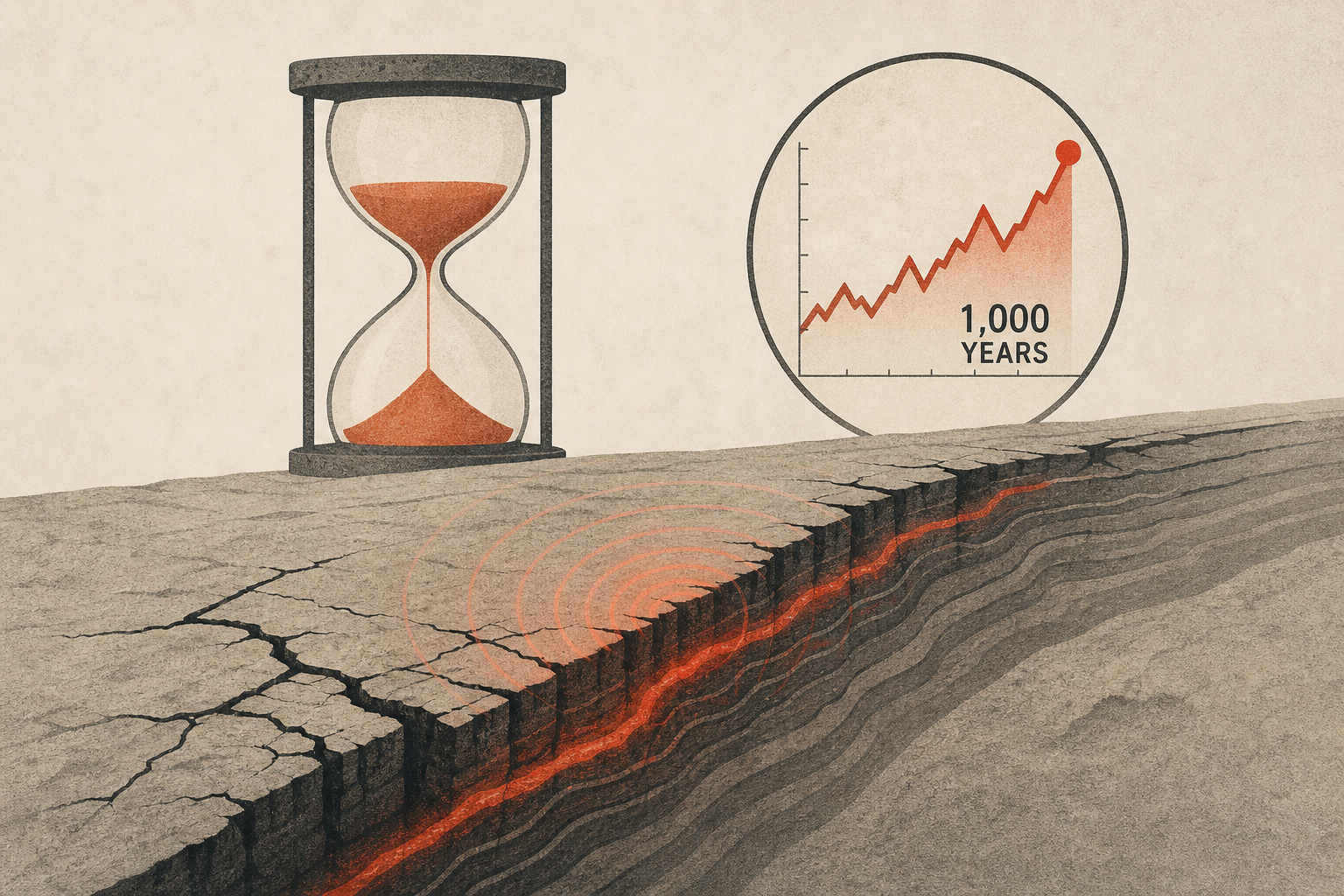 San Andreas Fault hits highest stress level in 1,000 years, study finds