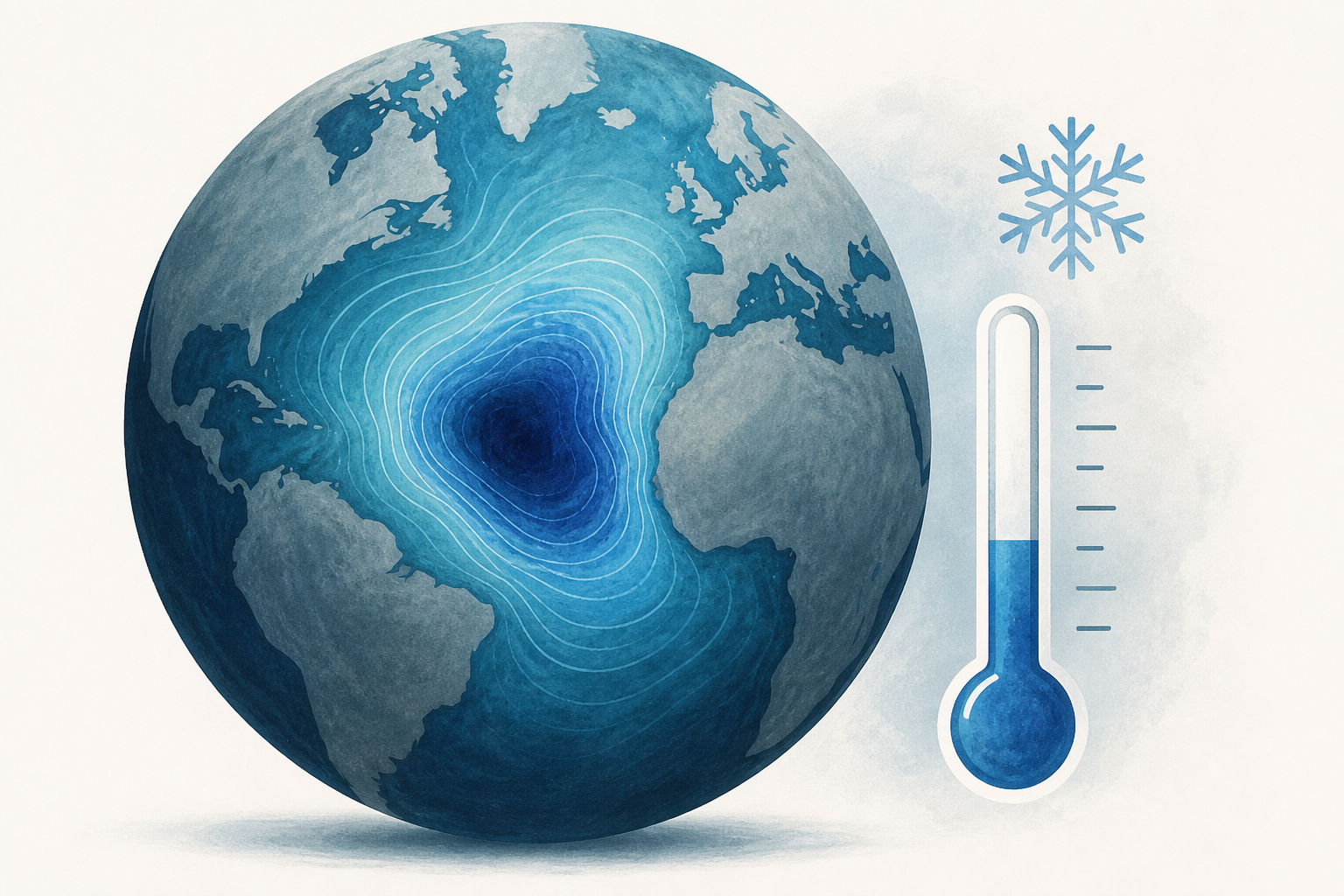Scientists say mysterious cold spot in Atlantic could signal pending climate disaster