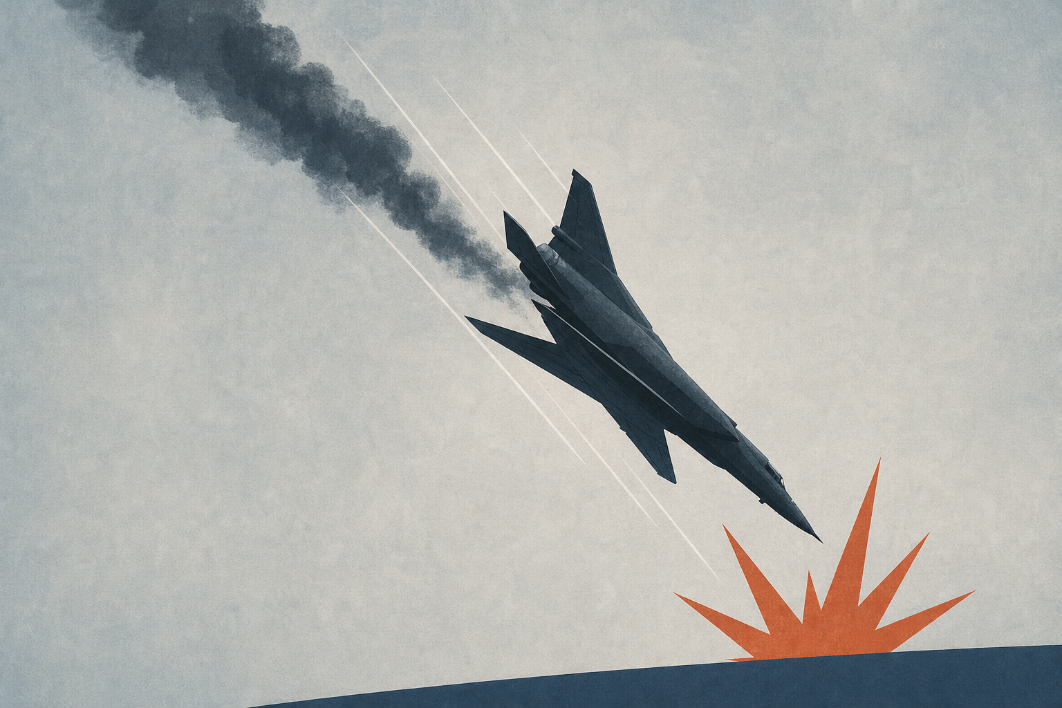 Video Captures Russian Tu-22M3 Bomber’s Nosedive Before Crash
