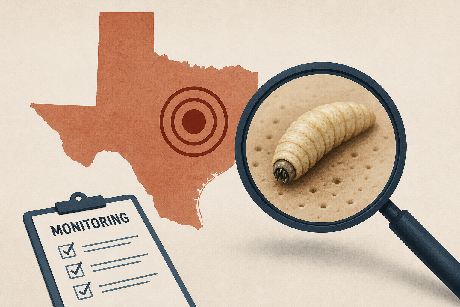 USDA Steps Up Screwworm Monitoring as Cases Expand in Texas