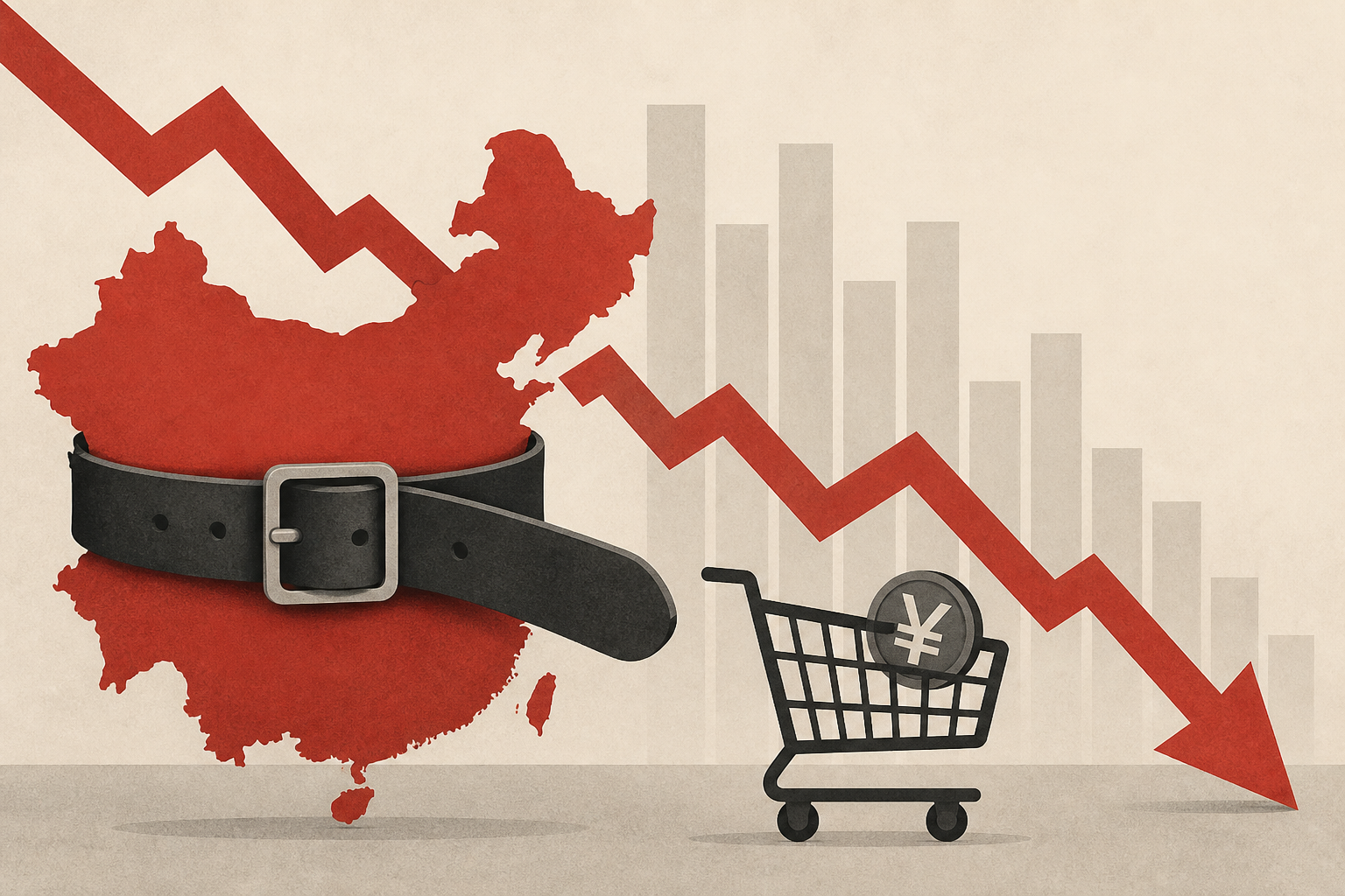 China’s Spending Slowdown Deepens as Households Tighten Their Belts