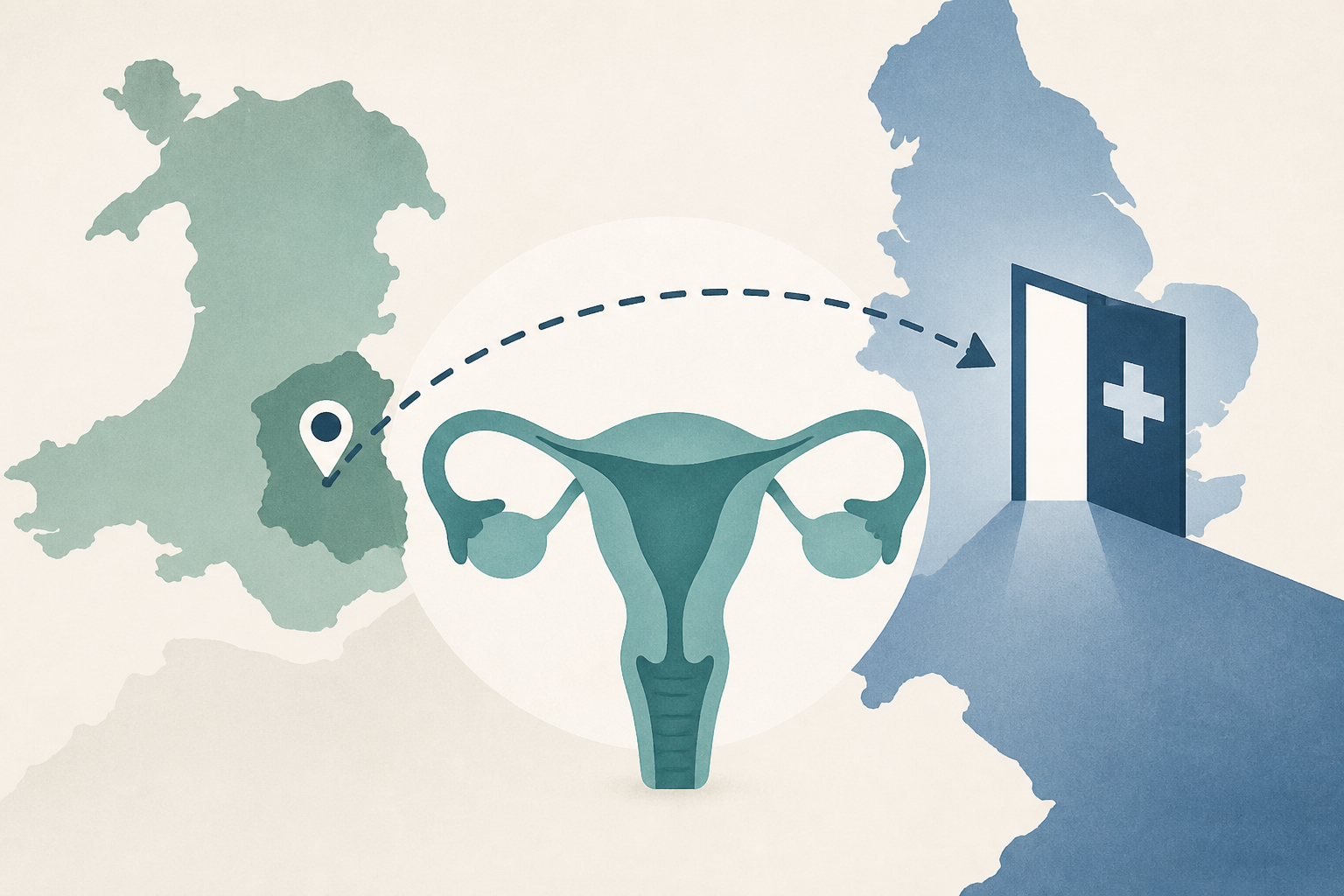 Monmouthshire mum says she may have avoided ovarian cancer if she lived in England