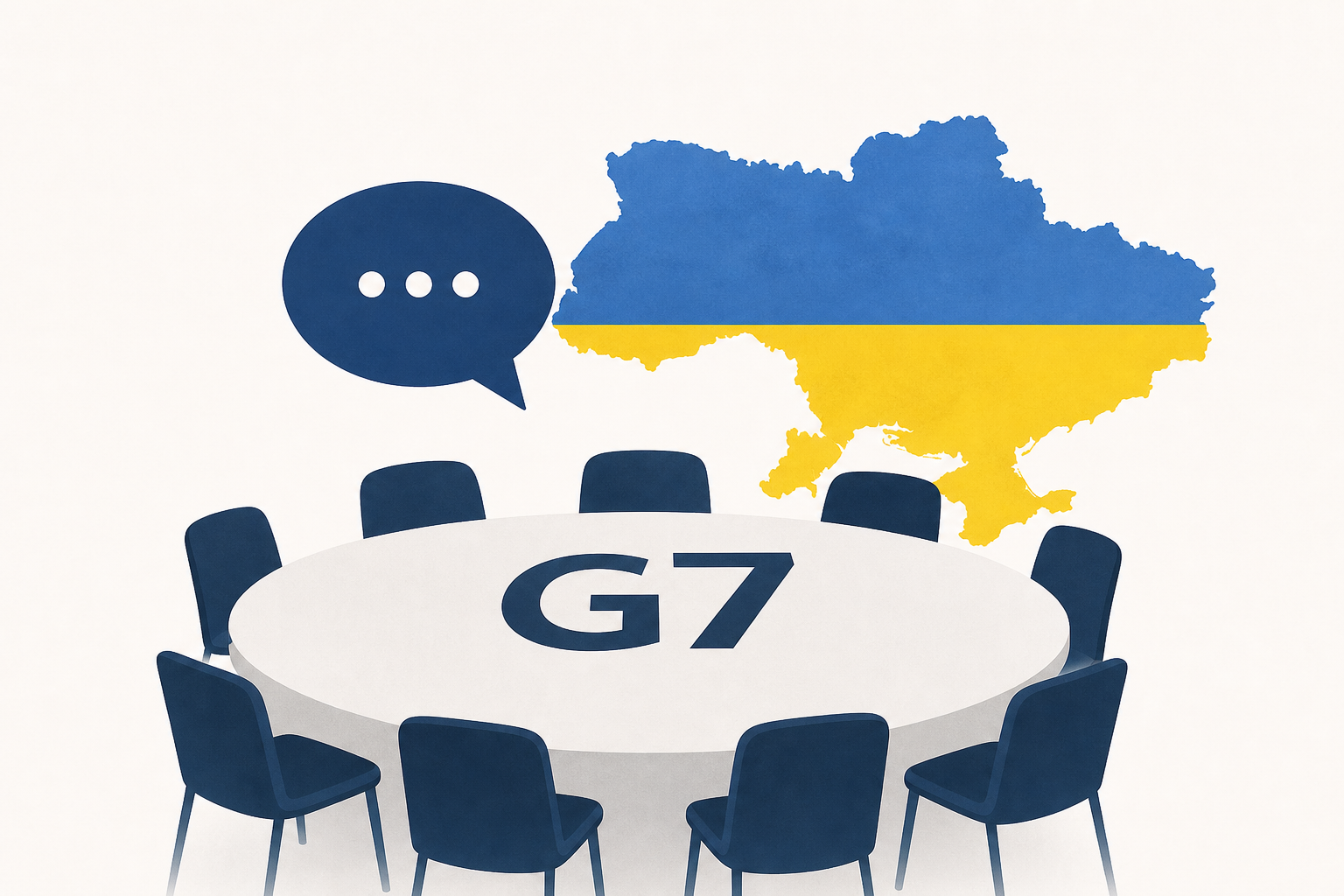 G7 leaders meeting with Zelenskyy to discuss Ukraine conflict