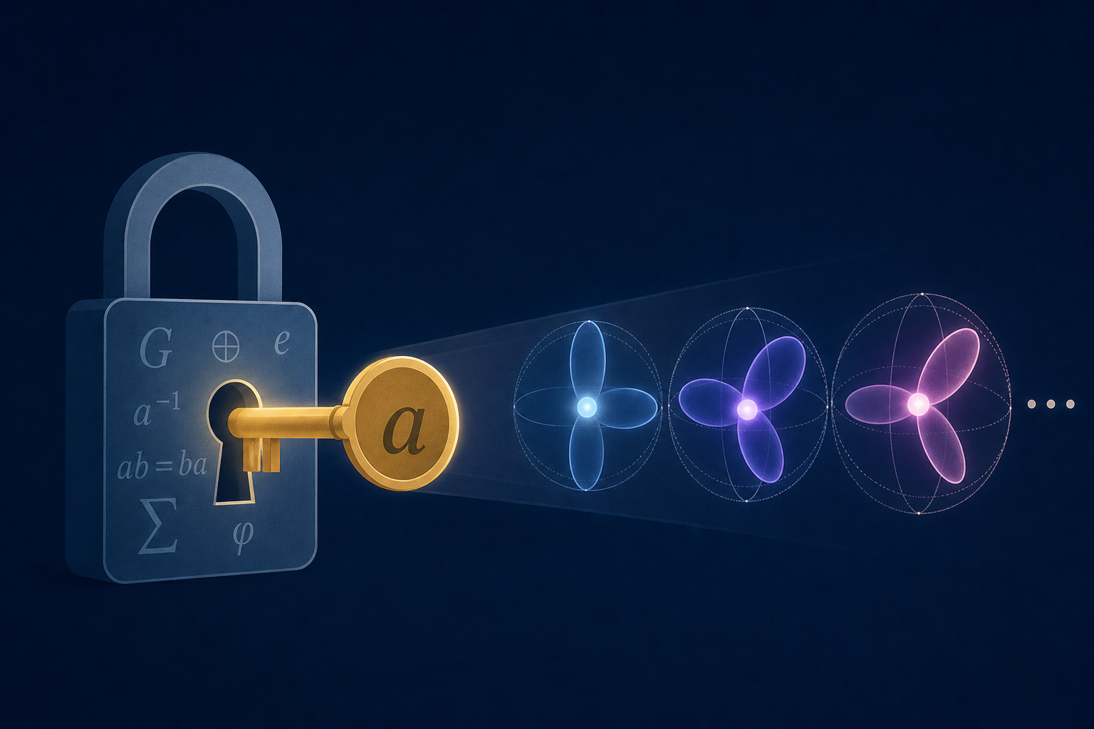 Abstract algebra unlocks distinguishable states for quantum systems