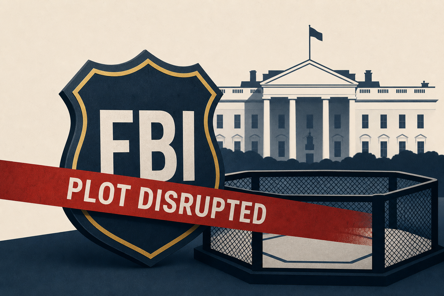 FBI disrupts alleged plot targeting White House UFC event, officials say
