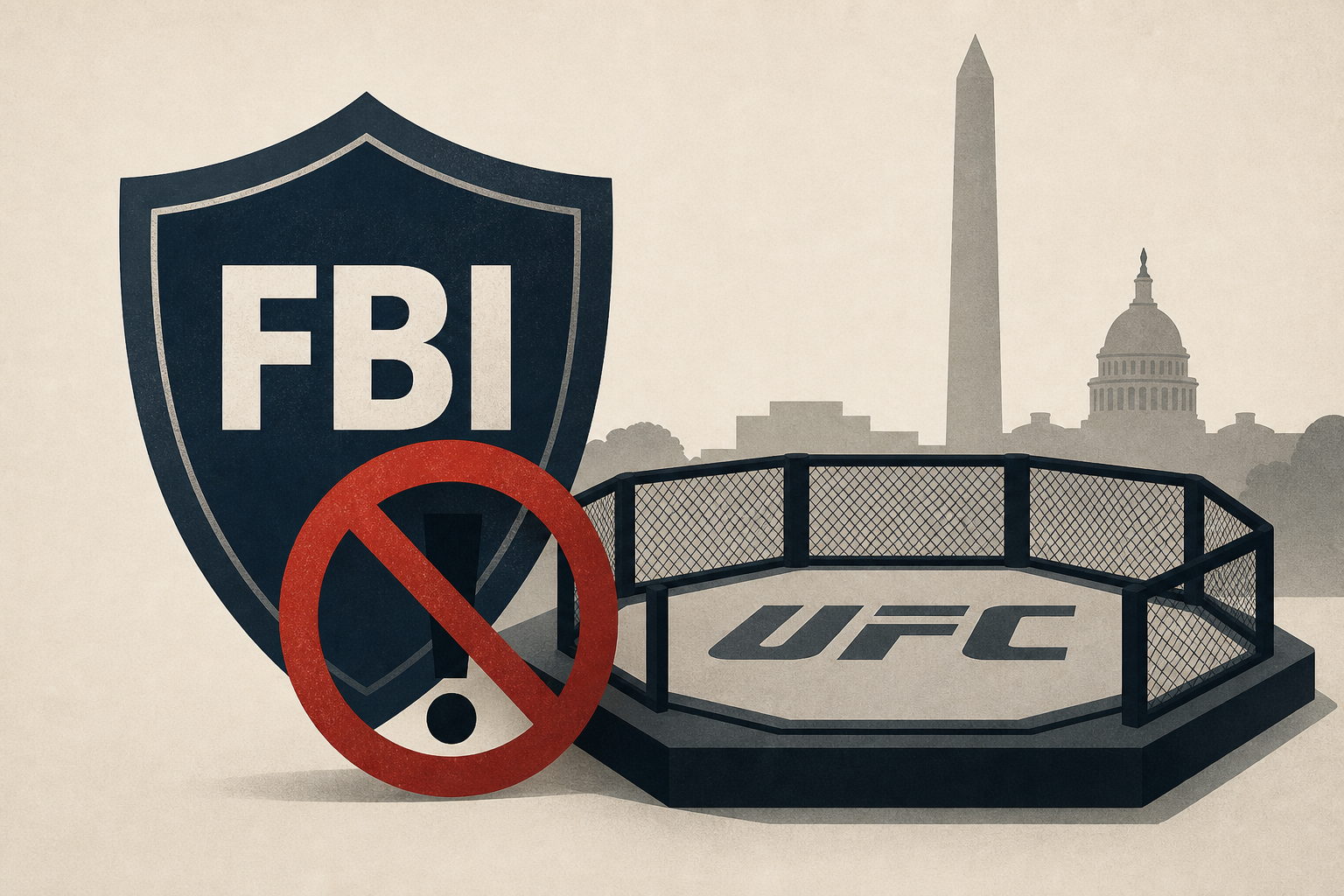FBI says it thwarted possible threat to UFC event in Washington