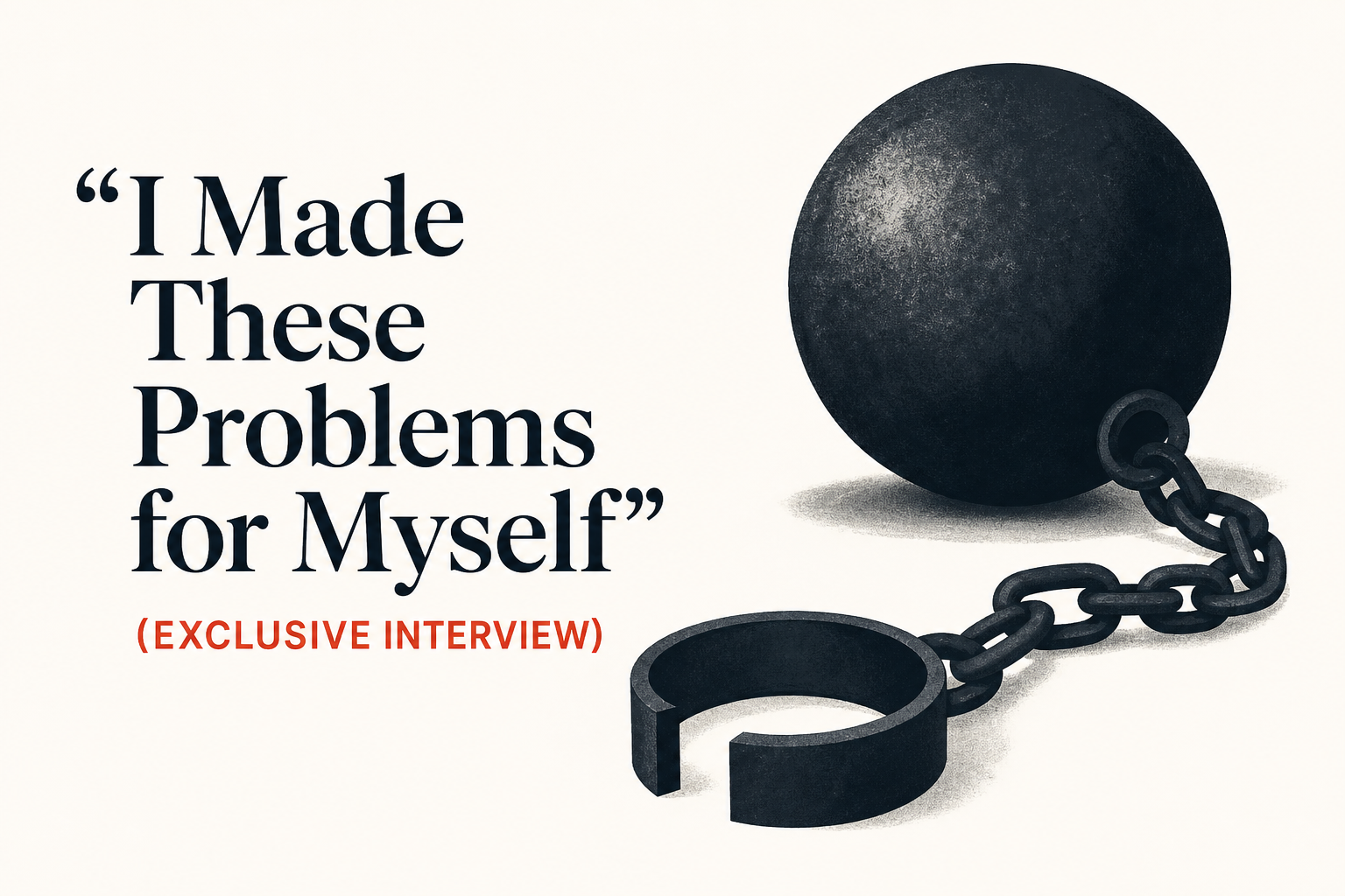 “I Made These Problems for Myself” (Exclusive Interview)